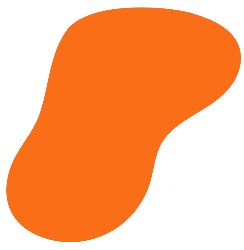 Irregular blob. Design element